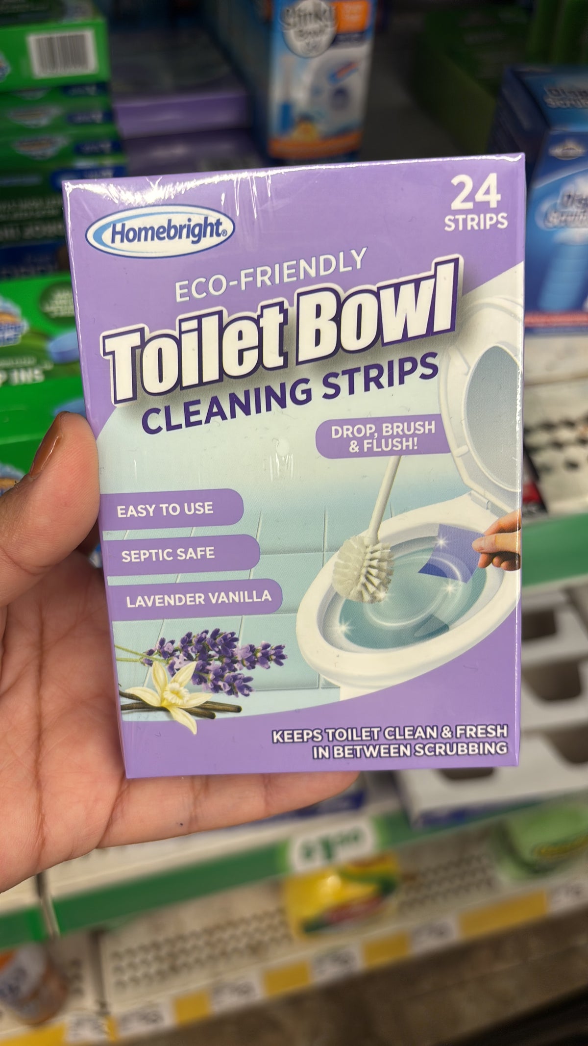 Home right Eco-friendly Toilet Bowl Cleaning Strip