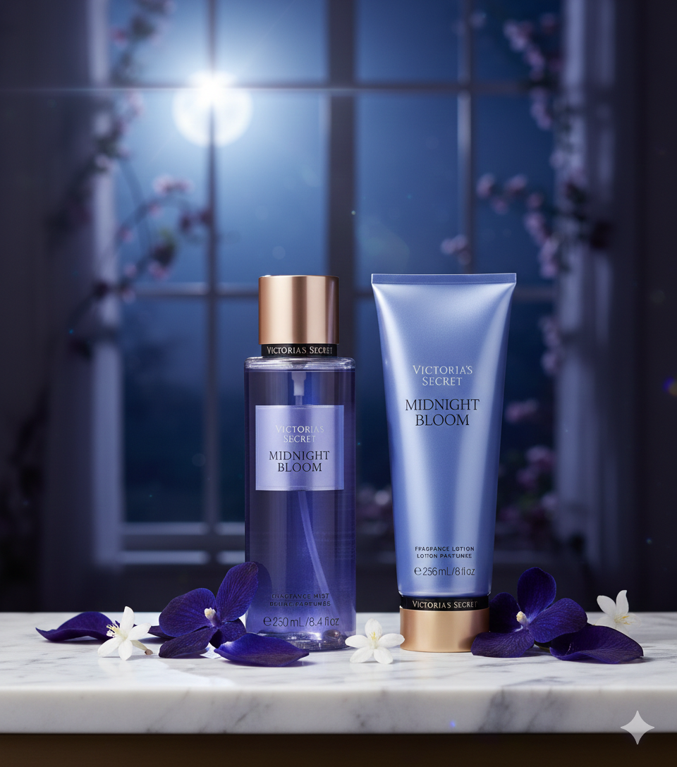 Set Victoria's Secret: Midnight Bloom – La Magia de la Noche en tu Piel