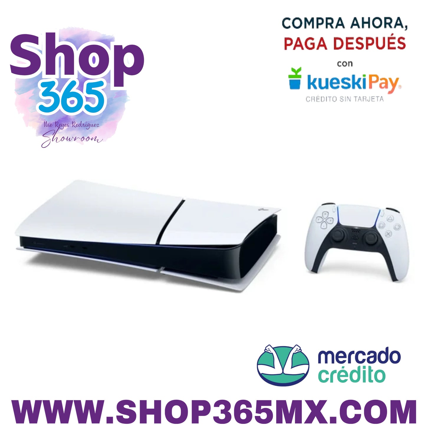 Consola digital Sony PlayStation 5 (PS5) delgada