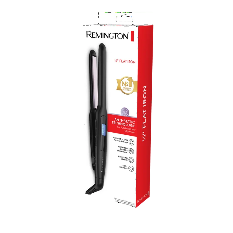 Remington Plancha Extra Delgada de 1/2"