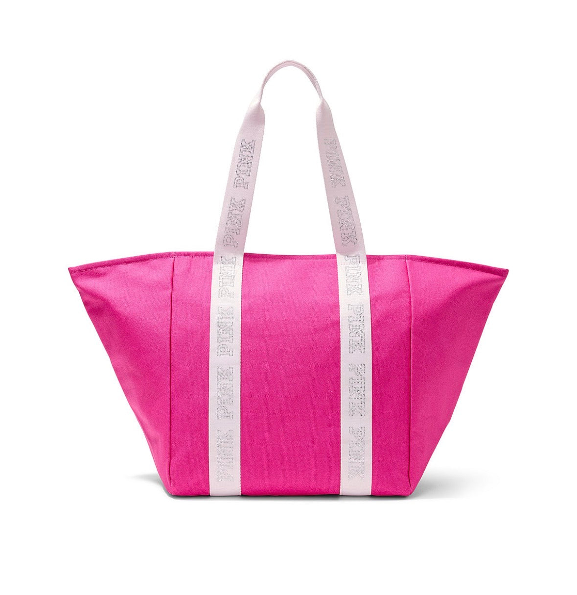 Victoria’s Secret PINK Tote Bag Rosa – Bolsa Grande con Asas Logo PINK