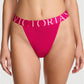 Victoria’s Secret Logo Waist Thong Panty Rosa Fucsia – Tanga de Cintura Alta