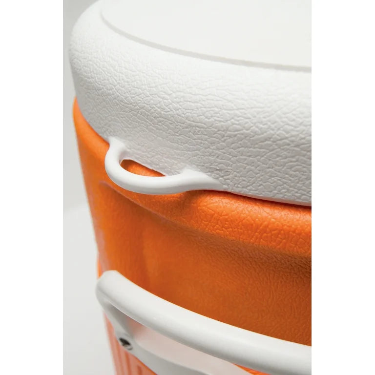 Igloo Enfriador de Bebidas Resistente de 5 Galones, Naranja