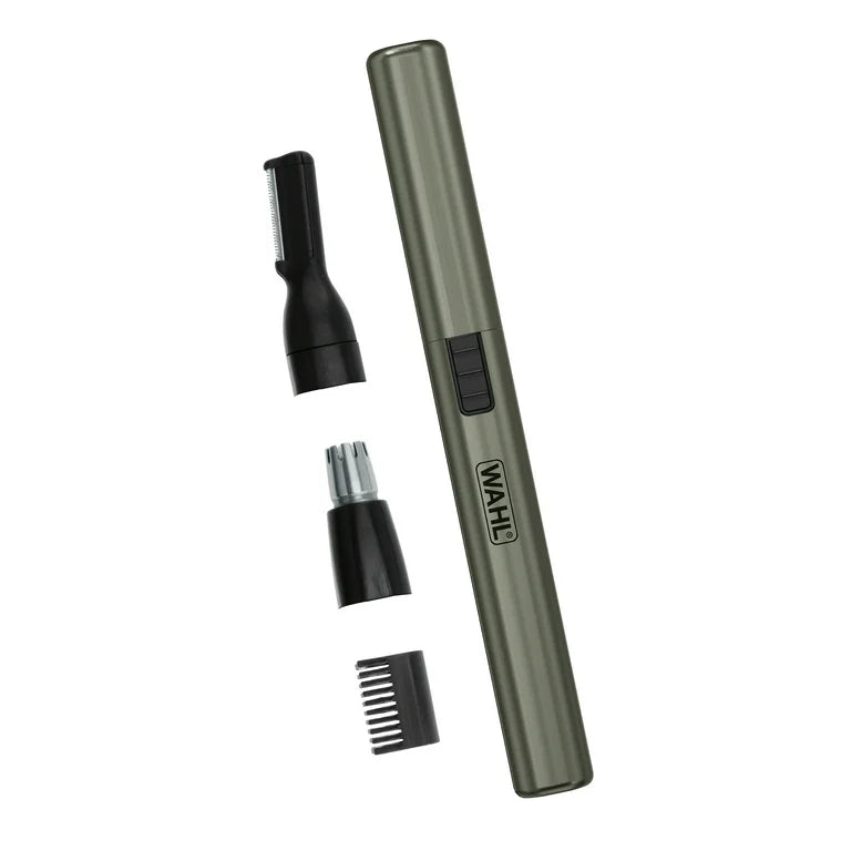 Wahl Recortadora de Pelo con Detalle Facial y Corporal con Batería de Litio Microgroomsman para Hombre 5640-1101