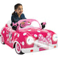 Auto de Paseo a Batería Huffy Disney Minnie Mouse de 6 V, para Niños a Partir de 3 Años - Rosa, una Unidad