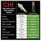 CHI SteamPress Vaporizador de Ropa de Mano 3 en 1 para Ropa, Vaporizador de Viaje y Plancha, Negro