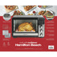 Hamilton Beach Easy View XL Horno Tostador con Freidora de Aire con Sure-crisp, 1750W, Capacidad para 6 Rebanadas, 31460