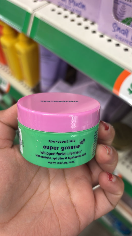 Super Green Whipped Facial Cleanser