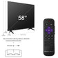 Hisense 58" Clase 4K UHD LED LCD Roku Smart TV HDR R6 Serie 58R6E3