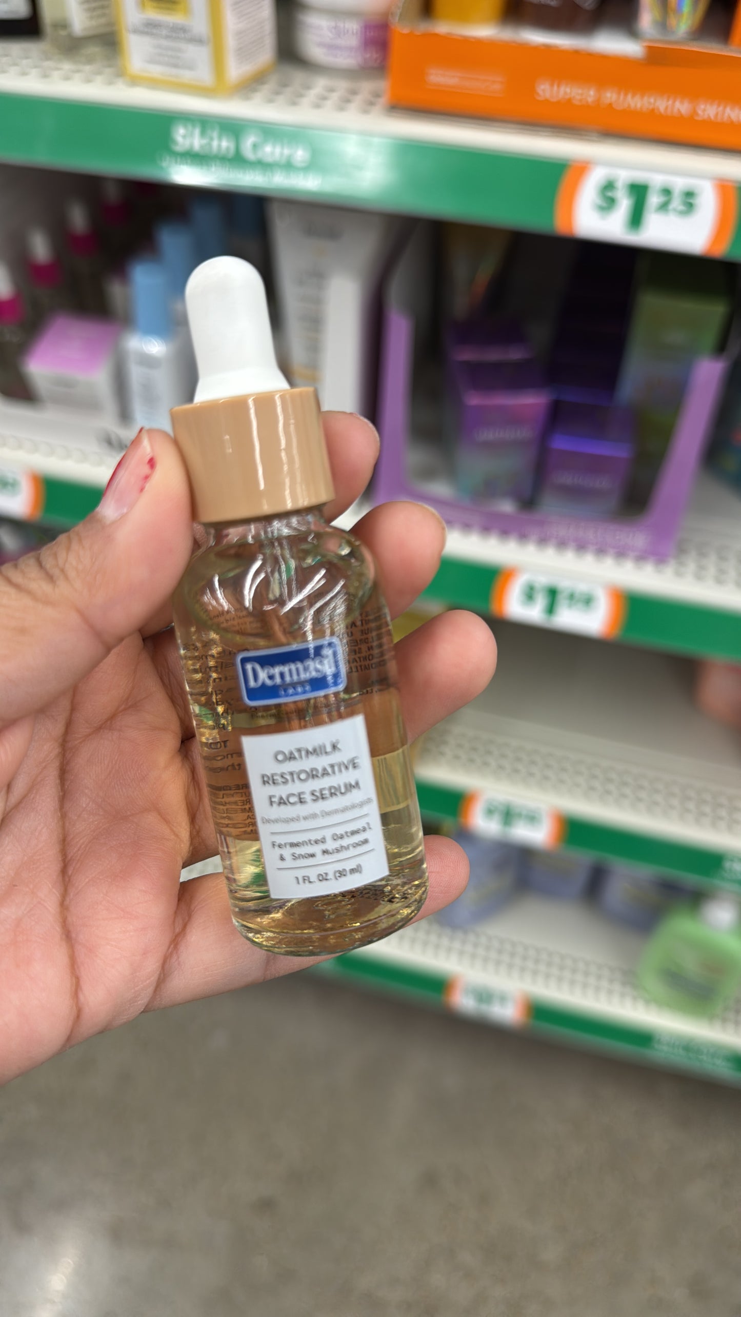 Dermasil Oatmilk restorative face serum