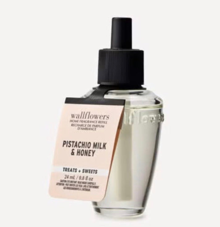 Bath & Body Works Wallflowers Pistachio Milk & Honey Refill 24 ml – Aromatizante para Hogar