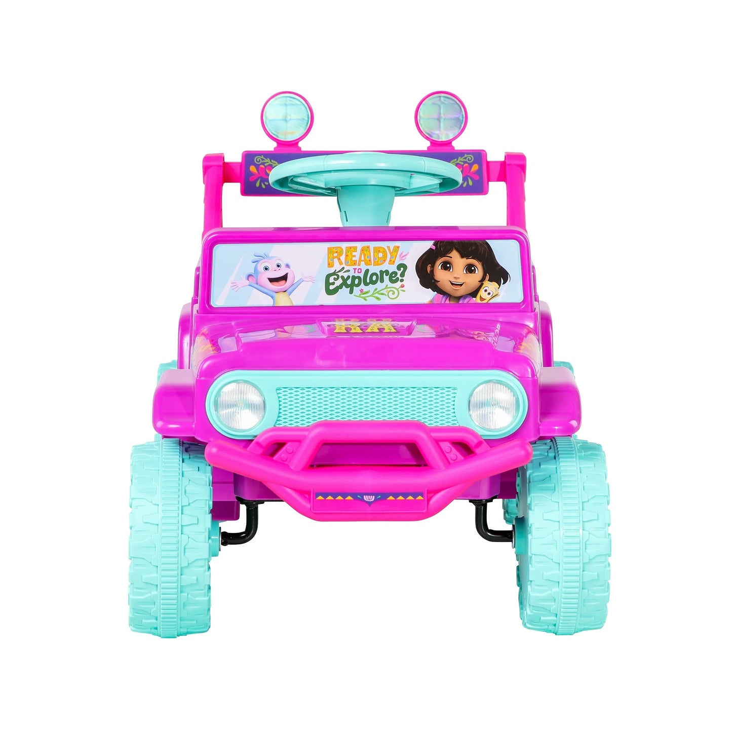Dora the Explorer Correpasillos de 6 V con Batería de Dynacraft para Niños Pequeños de 18 Meses a 3 Años