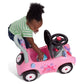 Radio Flyer Auto Creativo 3 en 1 Push Walker & Ride-on con Funciones Interactivas, Rosa