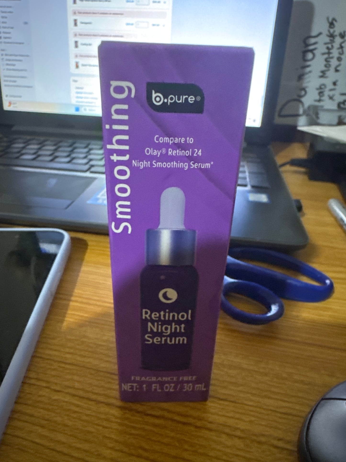 Retinol Night Serum Smoothing
