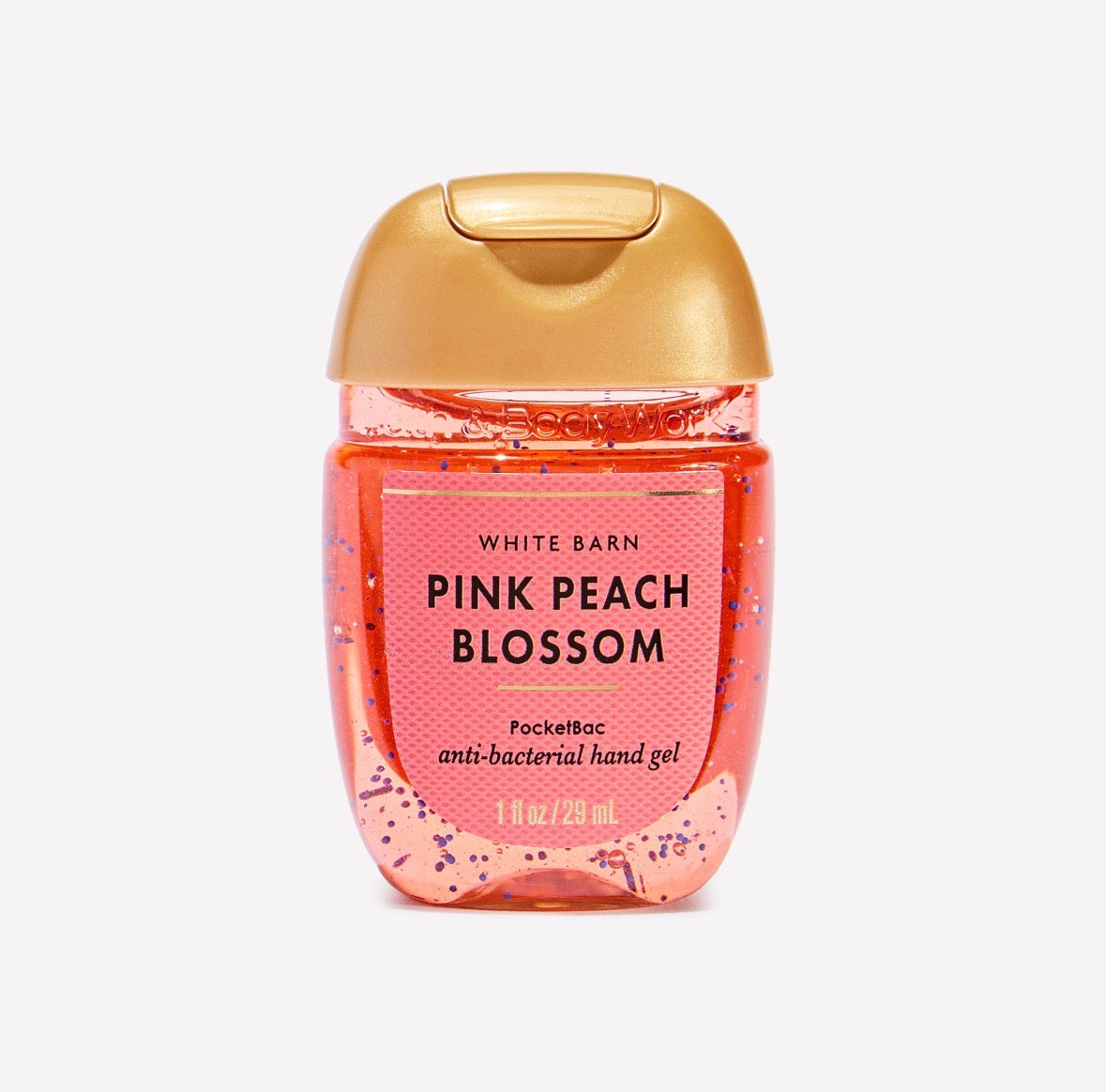 Bath & Body Works PocketBac Pink Peach Blossom – Gel Antibacterial 29 mL 🍑🌸