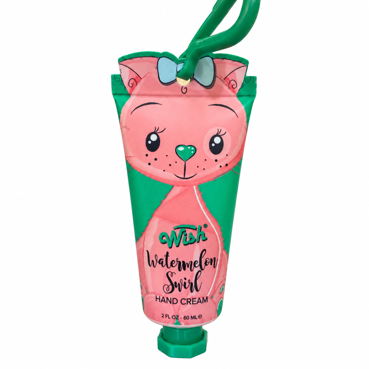 Wish Watermelon Swirl – Crema para Manos con Diseño de Gatita, 60 ml