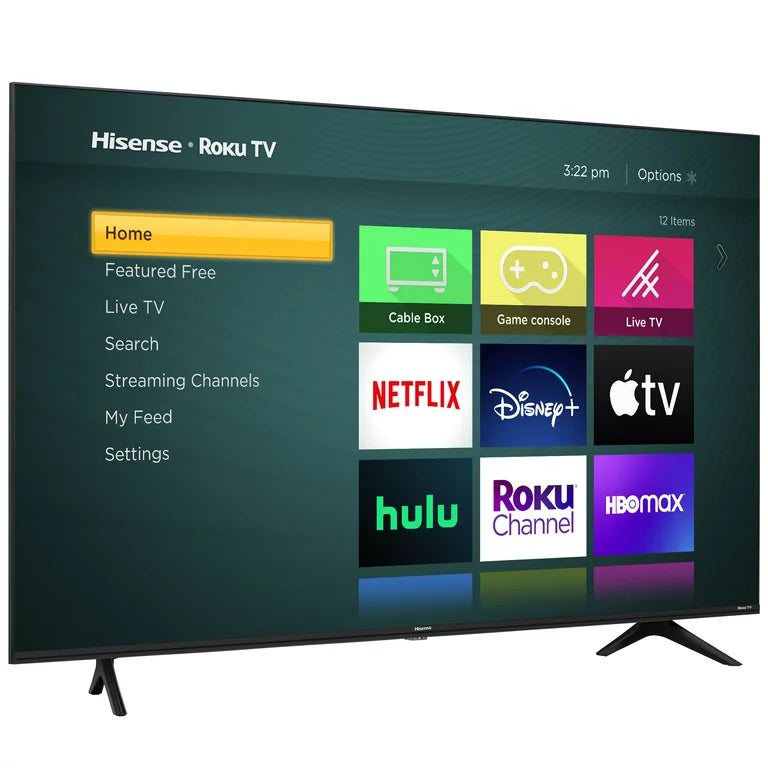 Hisense 75" Clase 4K UHD LED LCD Roku Smart TV HDR R6 Serie 75R6E4