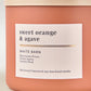 Vela Sweet Orange & Agave 3 Mechas Bath & Body Works White Barn – 14.5 oz / 411 g