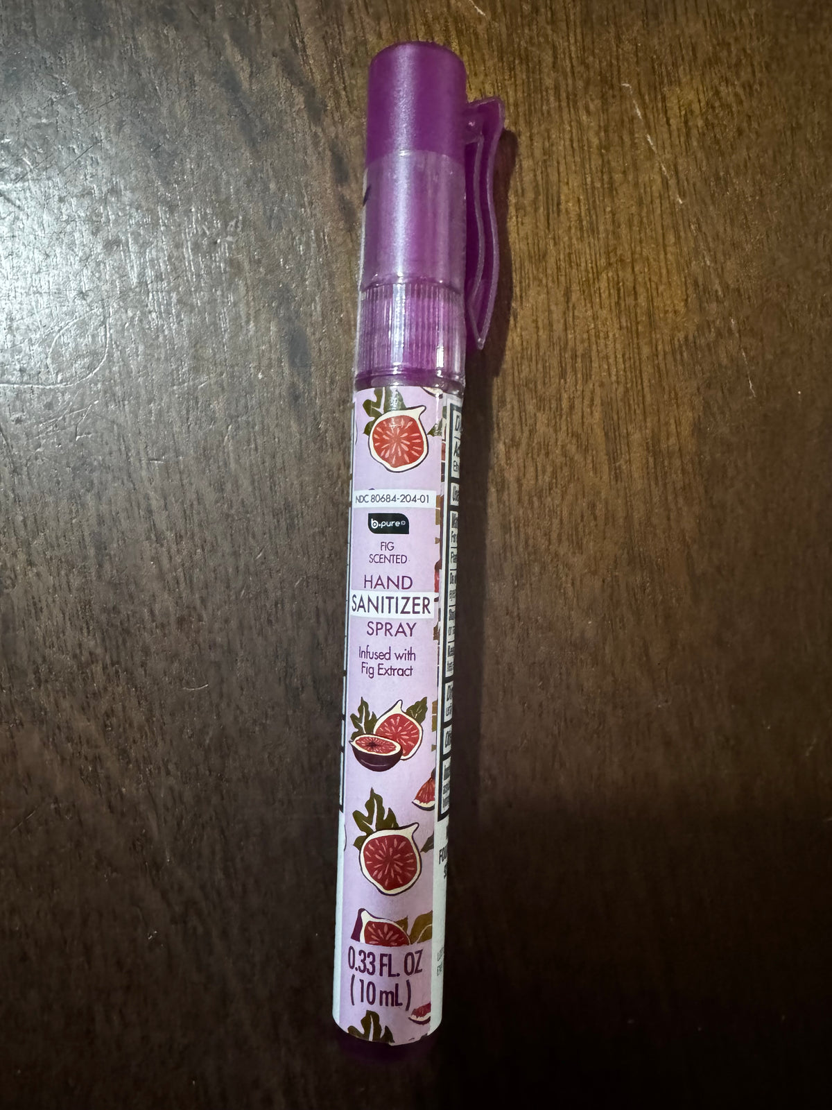 BPure Fig Scented Hand Sanitizer infused with Fig Extract
