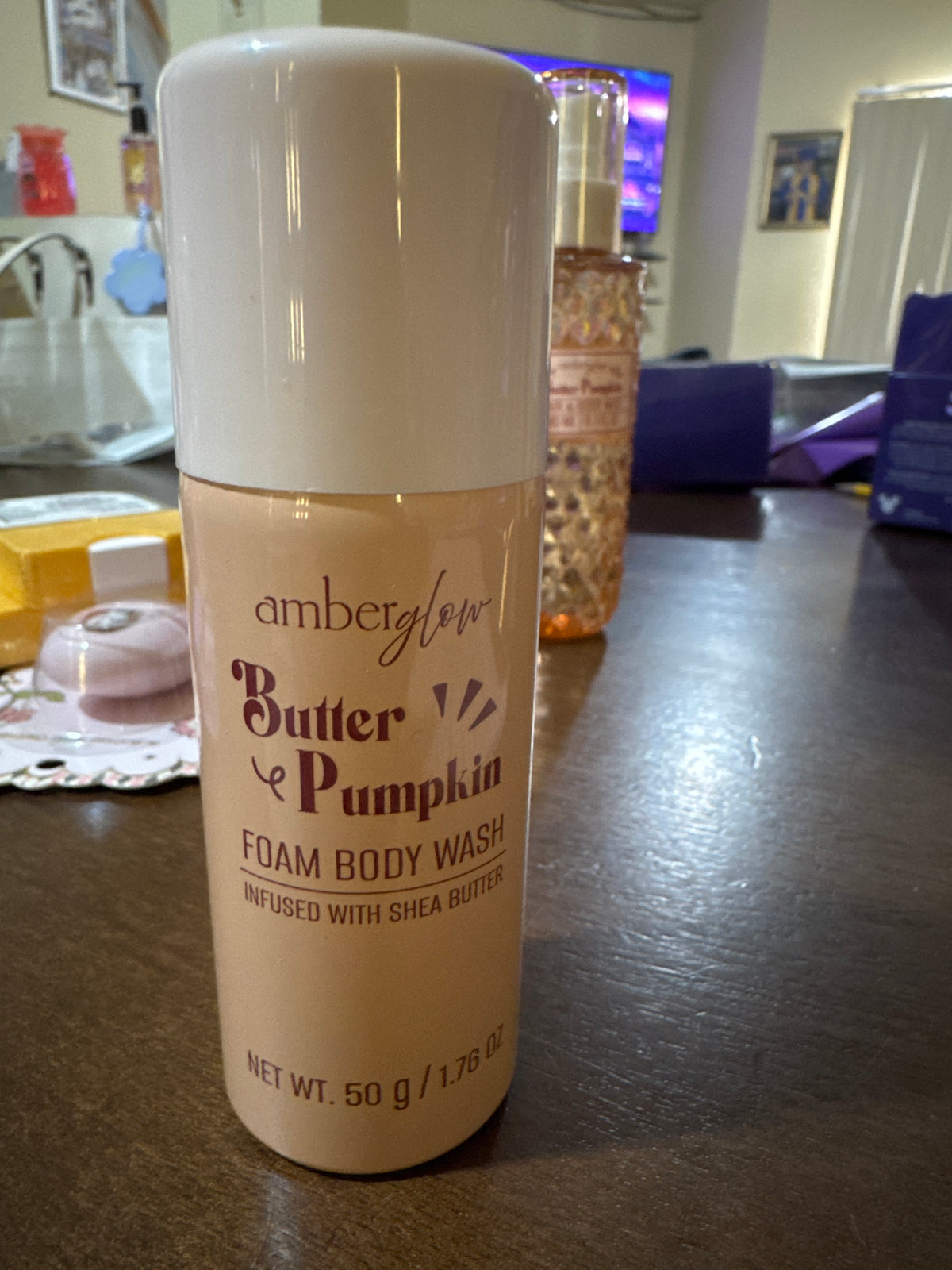 Amber glow Butter Pumpkin Foam Body Wash