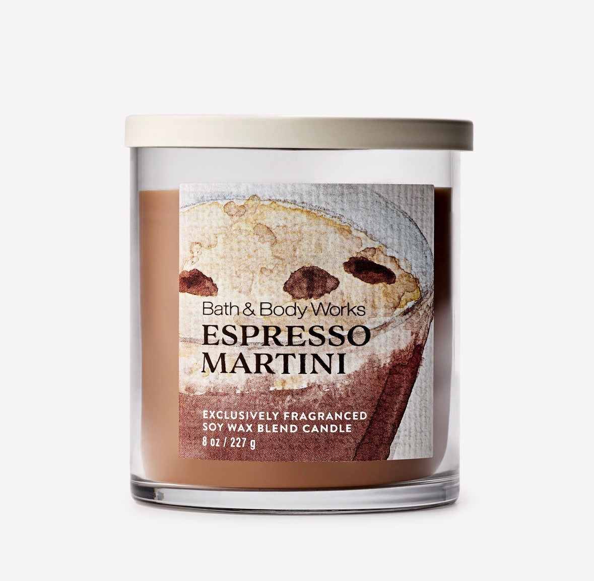 Espresso Martini – Vela Aromática 1 Mecha Bath & Body Works 8 oz / 227 g
