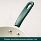Tramontina Ceramaware 20-Piece Ceramic Nonstick Cookware Set , Green