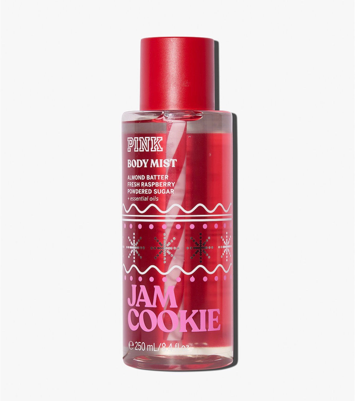 PINK Jam Cookie Body Mist 250 ml | Frambuesa, Almendra y Azúcar
