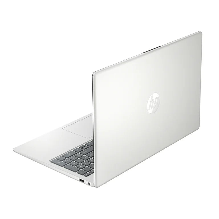 Portátil HP de 15,6", procesador Intel N200, 4 GB de RAM, 128 GB UFS, plata natural, Windows 11 Home en modo S, 15-fd0081wm