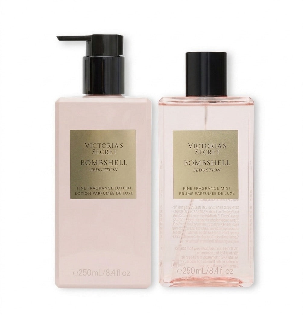 Victorias Secret Bombshell Seduction Fine Fragancia + Body Lotion
