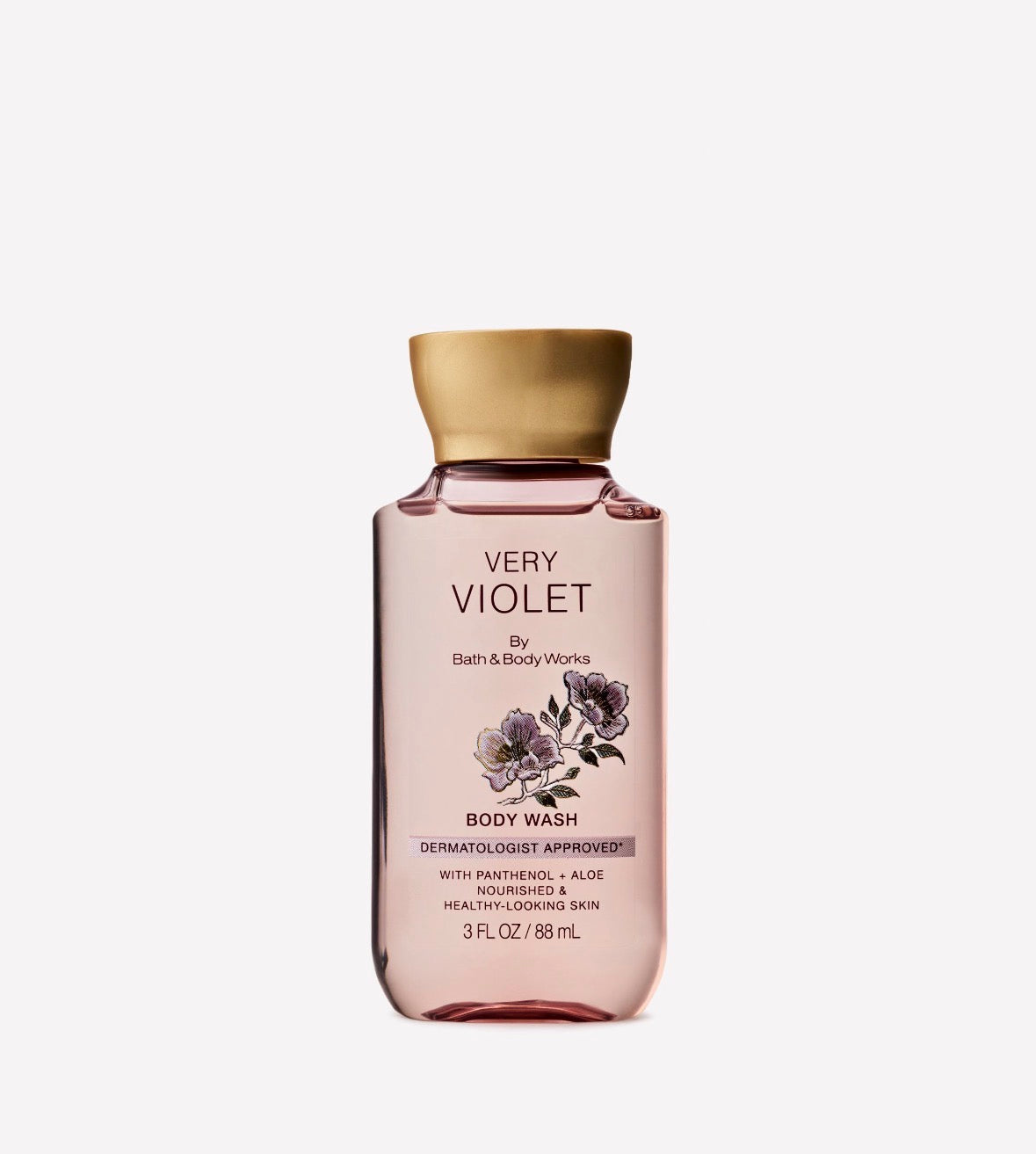 Bath & Body Works Very Violet Mini Body Wash 88 ml | Gel de Baño Floral