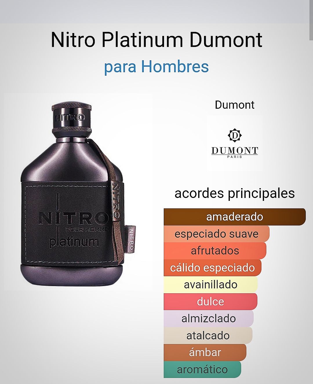 Nitro Platinum  de Dumont