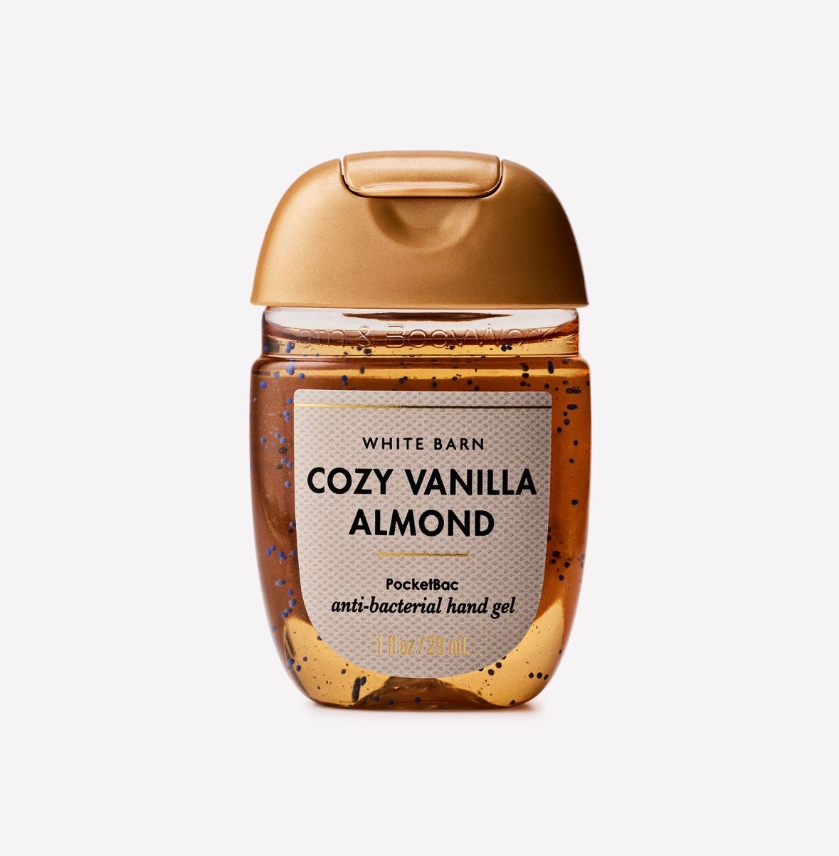 Bath & Body Works Cozy Vanilla Almond PocketBac – Gel Antibacterial 29 mL 🤎✨