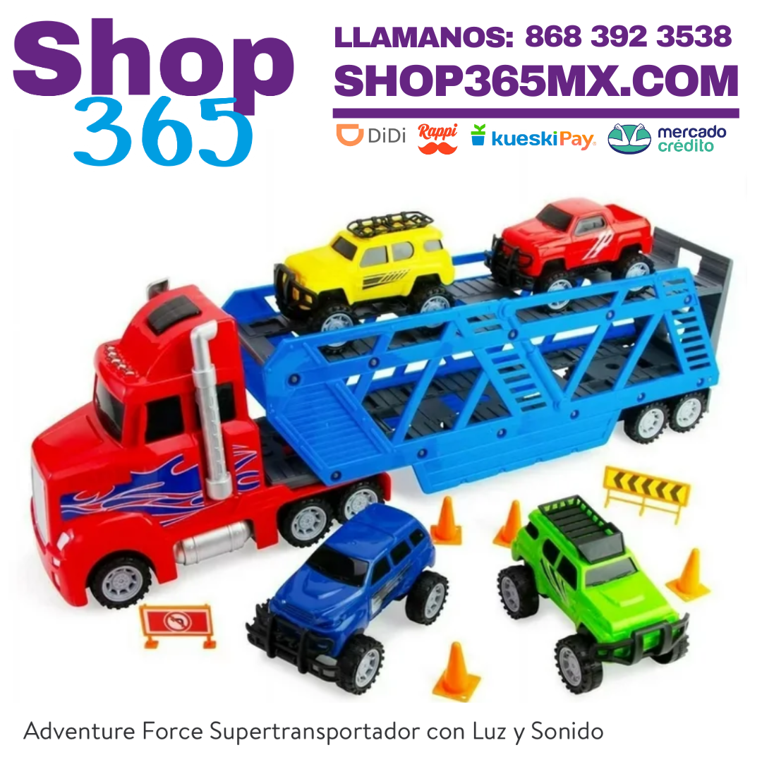 Adventure Force Supertransportador con Luz y Sonido