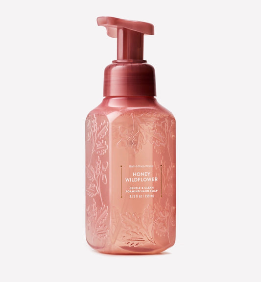 🌸 Bath & Body Works Honey Wildflower Jabón de Manos en Espuma 259 ml
