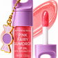 Bath & Body Works Pink Fairy Gumdrop Lip Oil – Aceite Labial con Brillo y Aceite de Coco 2.5 g