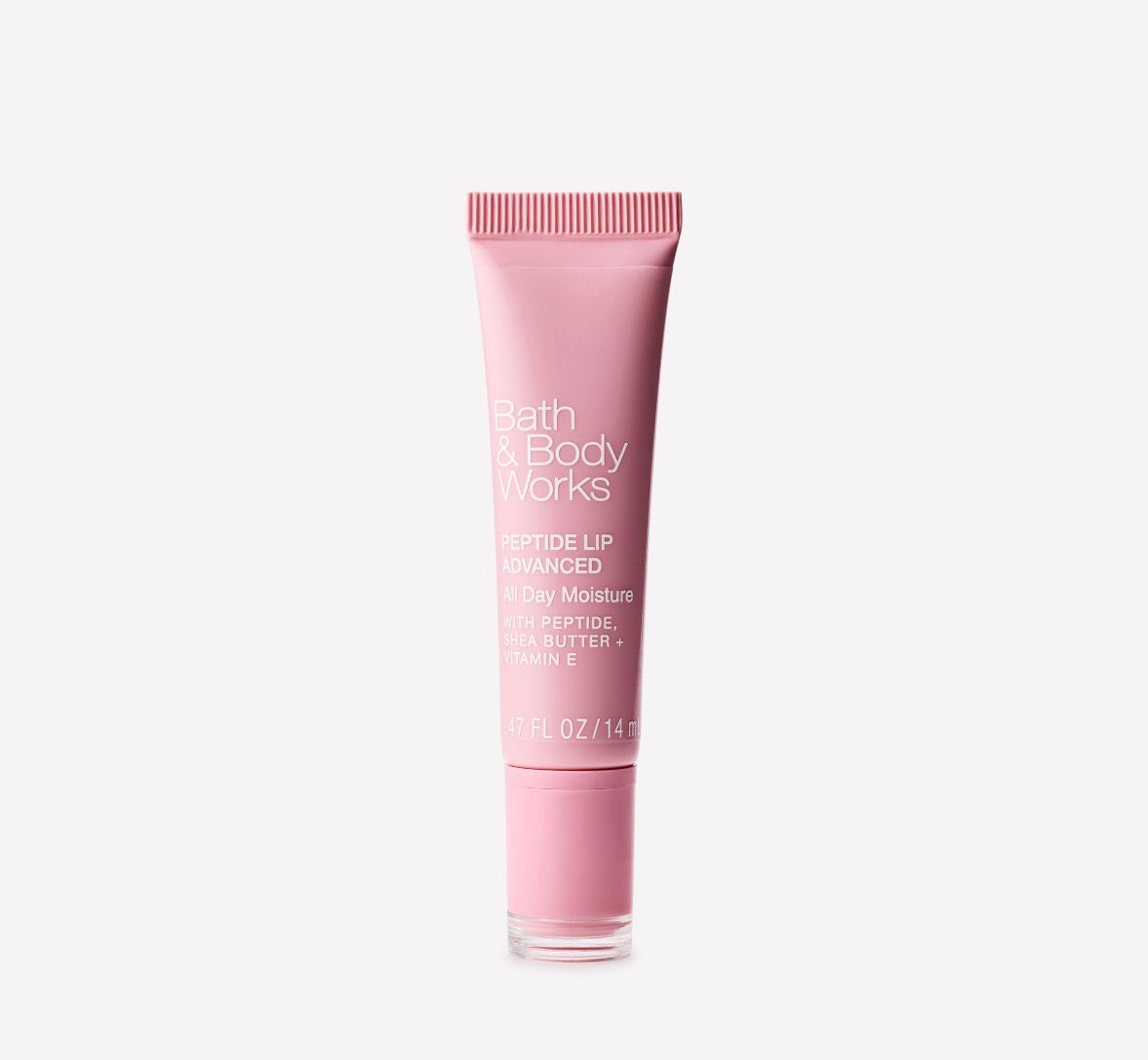 Bath & Body Works Peptide Lip Advanced Pink Satin – Tratamiento Hidratante para Labios 14 ml
