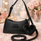 Bolsa Steve Madden Negra con Correa Ajustable