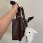 Mini tote Steve Madden Café