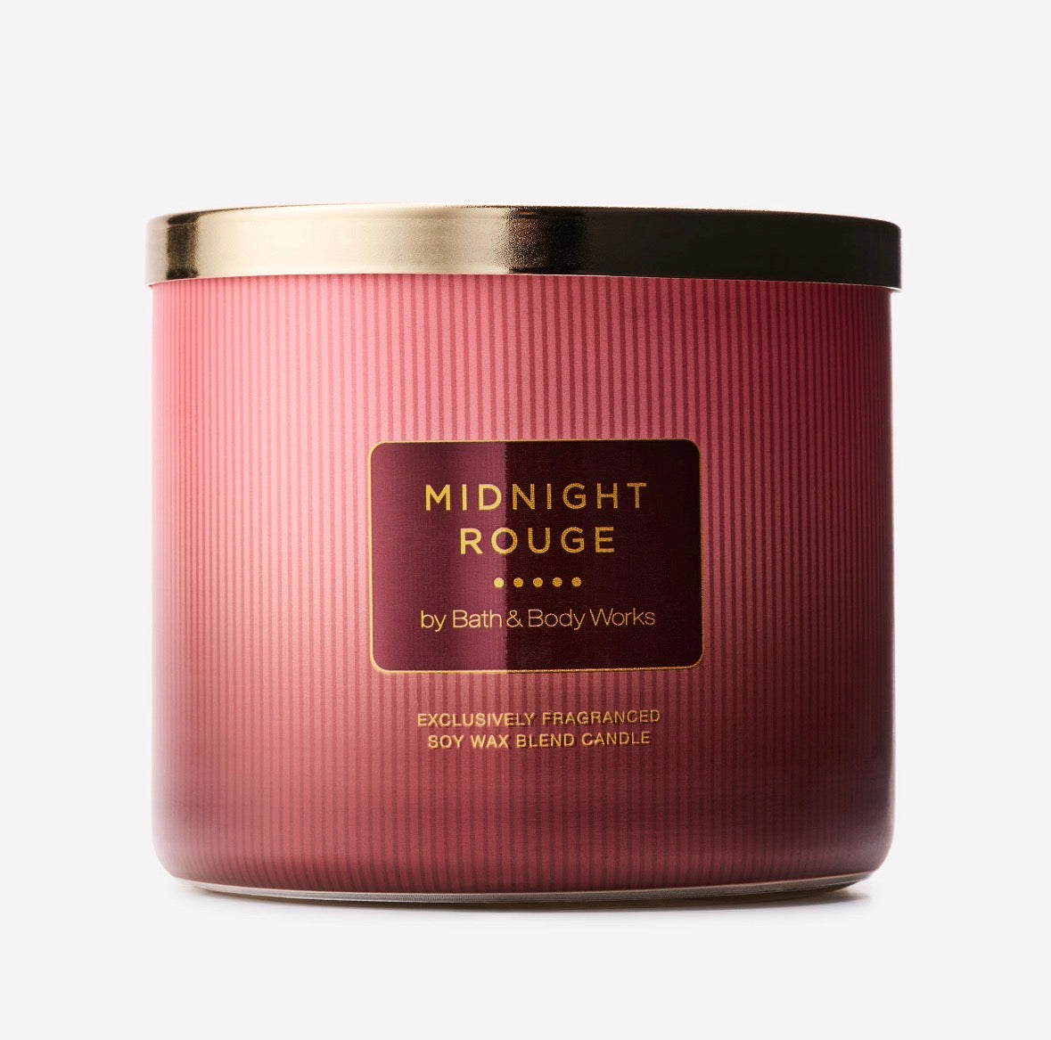 Vela de 3 Mechas Midnight Rouge | Bath & Body Works