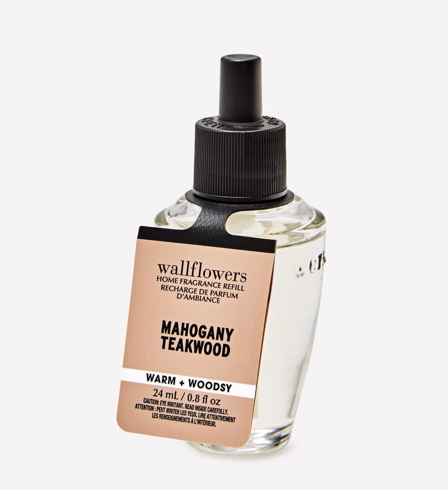 Bath & Body Works Wallflowers Mahogany Teakwood Refill 24 ml