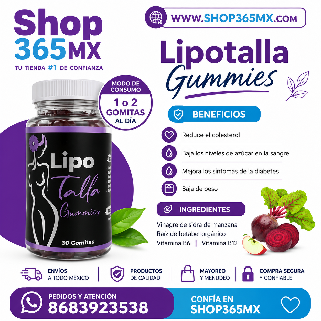 LipoSize Gummies