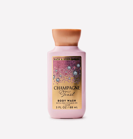 Bath & Body Works Champagne Toast Mini Body Wash 88 ml | Gel de Baño Frutal