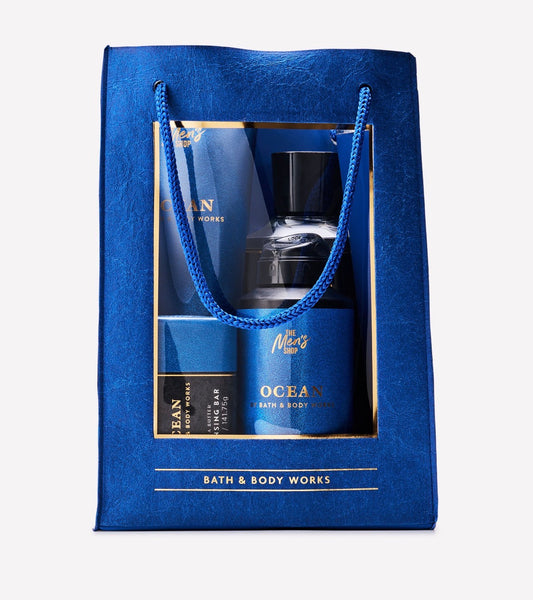 Set de Regalo Ocean Bath & Body Works para Hombre – 4 Piezas