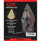 CHI Professional Plancha de Ropa Plancha de Vapor para Ropa con Placa Base de Titanio, Negra