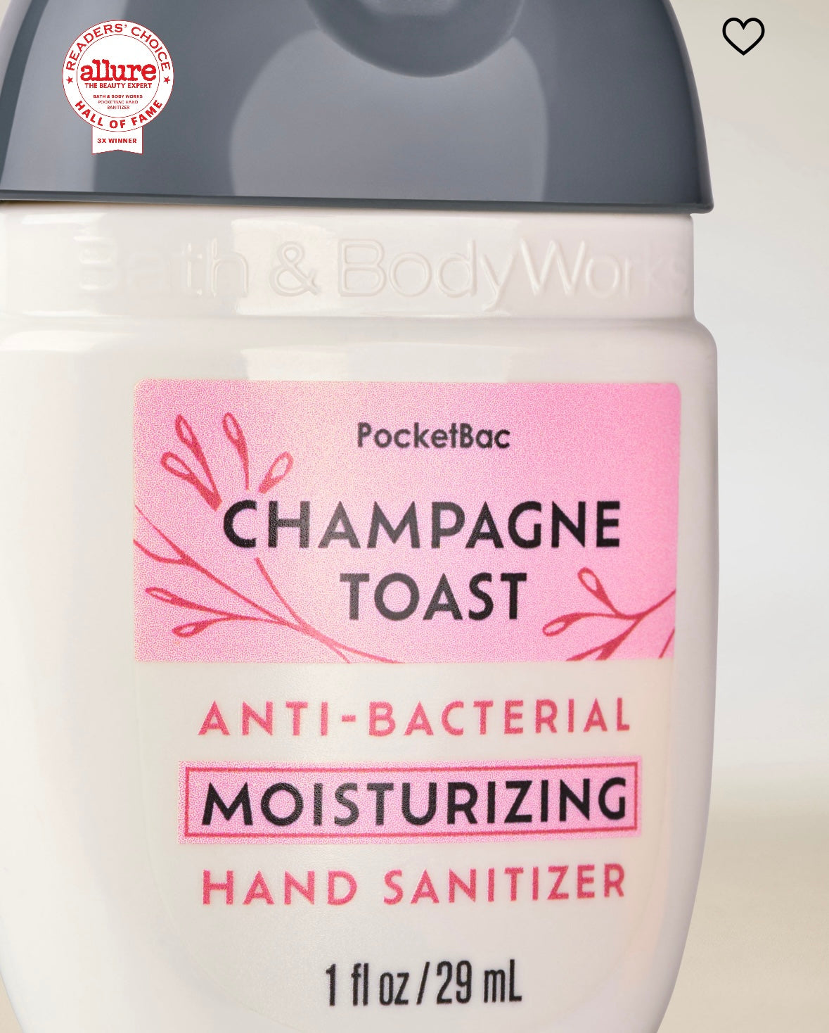 Champagne Toast Moisturizing PocketBac Hand Sanitizer