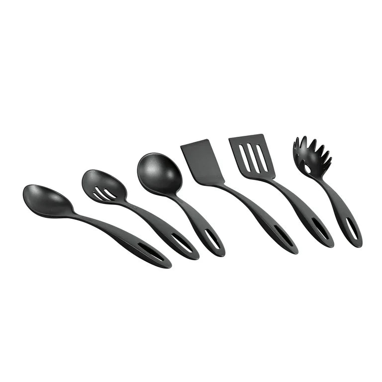 Juego de utensilios de cocina antiadherentes Tramontina Primaware de 18 piezas, rojo