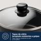 Juego de utensilios de cocina antiadherentes Tramontina Primaware de 18 piezas, negro