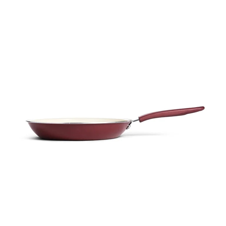 Tramontina Ceramaware Juego de 3 Sartenes para Freír Antiadherentes de Cerámica (8 Pulgadas, 9.5 Pulgadas y 11 Pulgadas) Vino