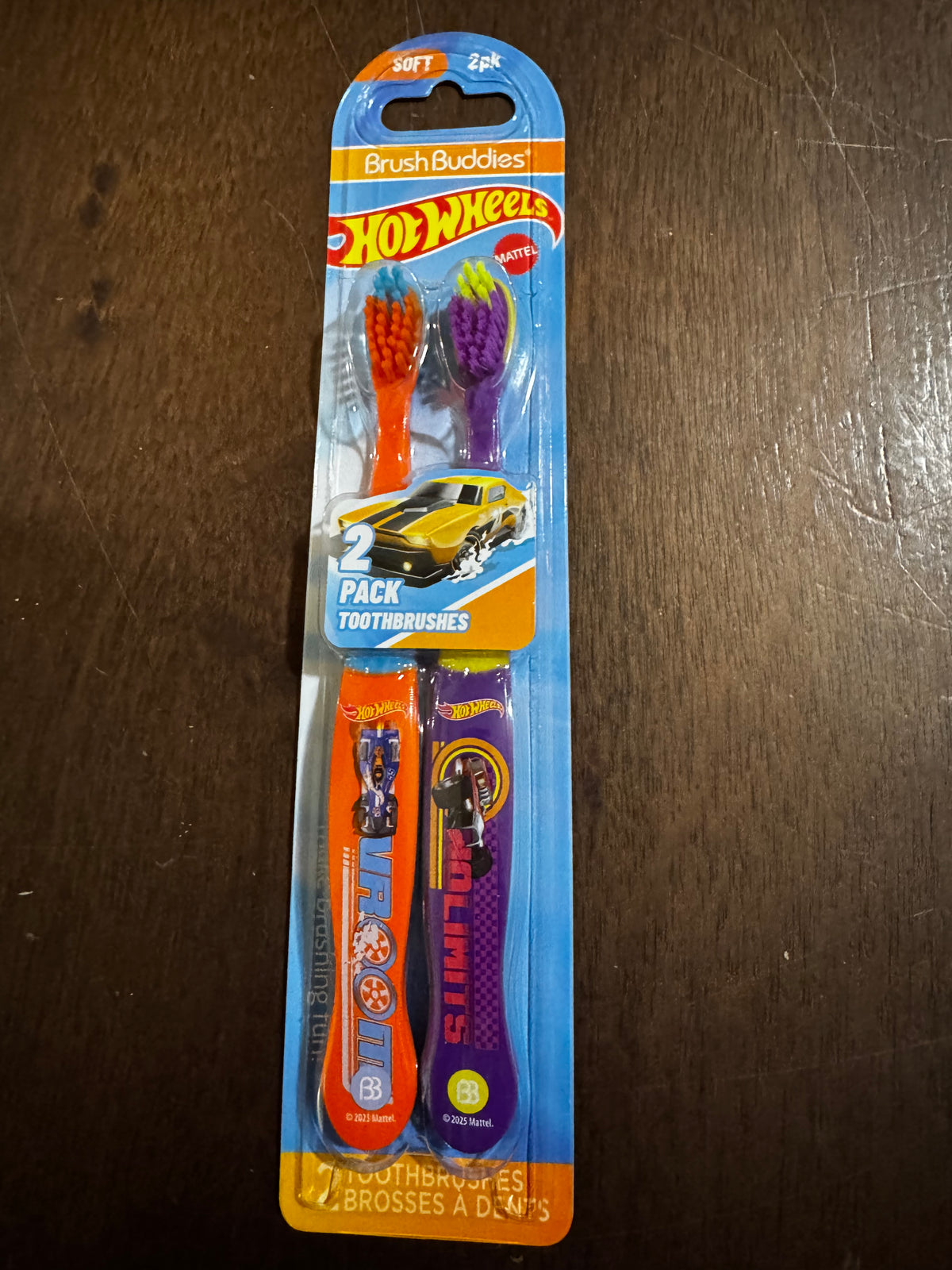 BrushBuddies HotWheels Toothbrushes 2 Brosses a dents