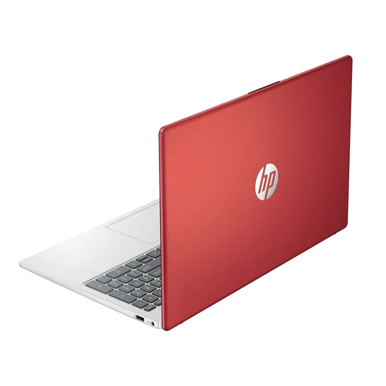 HP 15,6", procesador Intel N200 (Pentium) 4 GB de RAM, 128 GB UFS, rojo escarlata, Windows 11 Home en modo S, 15-fd0083wm